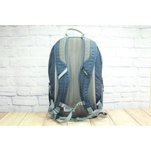 LL Bean Big Kids Comfort Carry Laptop Pack 30L School Backpack Classic Navy - Picture 3 of 10